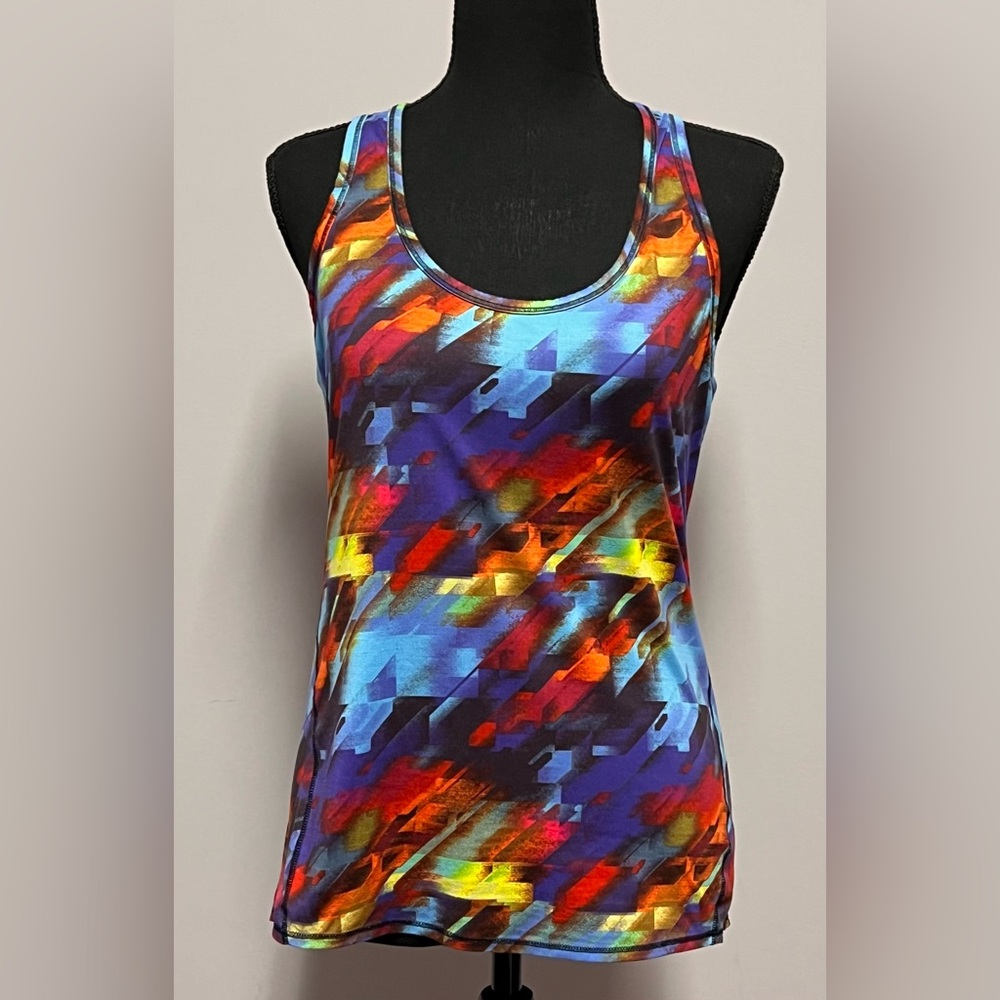 ATHLETA Tank TOP Colorful SHIRT Women S